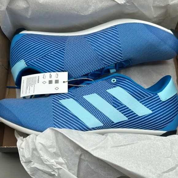 NWT! Adidas The Road Shoe Cycling Sneakers Men’s 13 Blue